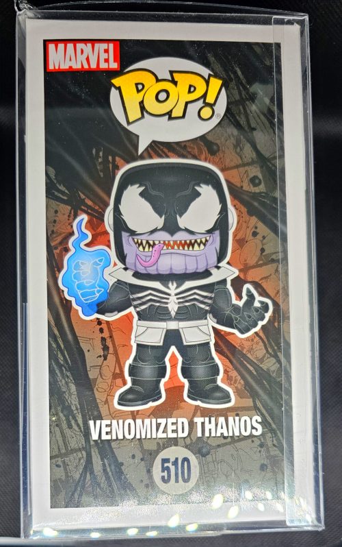 Funko POP! Vinyl: Venom – Venomized Thanos #510 Signed Beckett