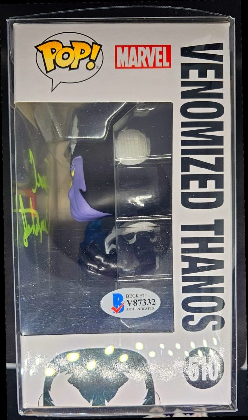 Funko POP! Vinyl: Venom – Venomized Thanos #510 Signed Beckett